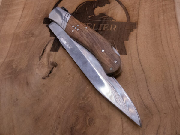 Laguiole Le Bougnat - Dague de Chasse Pliante 18 cm