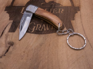 Porte-Clés 6cm Laguiole Bougna teck