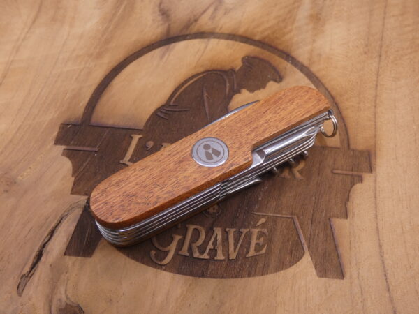 Couteau multifonctions bois de shabli – 9 cm