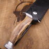 Couteau de chasse 33 cm Ranger – Bois de teck & étui cuir inclus