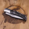 Laguiole Le Bougna Tire-Bouchon Corne Noire 11,5 cm