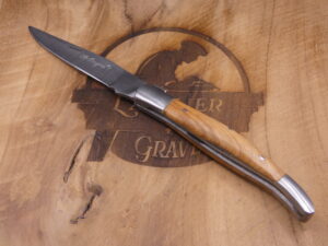 Couteau Laguiole Élégance – Bois de Teck